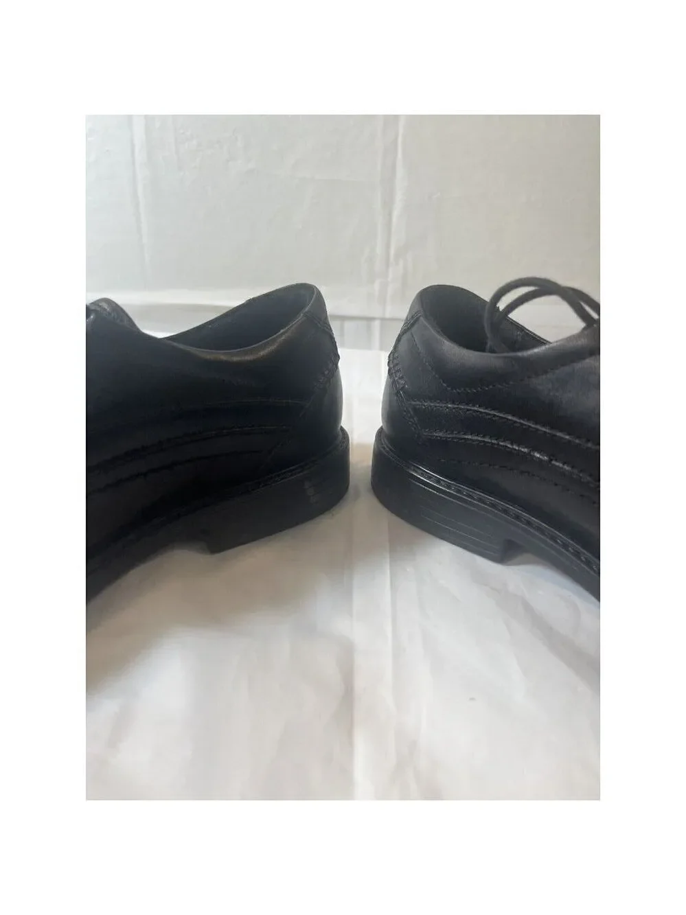 CLARKS QUID FELPS 66156 Oxford, Men's Size 7.5  Black  MSRP $90